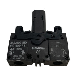 Siemens 3SB3253-0AA51 Drucktaster Ersatzteil Technik Einsatz Industrie Betrieb