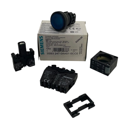 Siemens 3SB3247-0AA51-0CC0 Drucktaster Ersatzteil Technik Einsatz Industrie