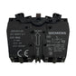 Siemens Drucktaster 3SB3247-0AA21-0CC0 beleuchtet 22mm rund Kompletteinheit