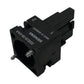 Siemens Wahlschalter 3SB2202-2AB01 rastend 2 Positionen schwarz Schalter Technik
