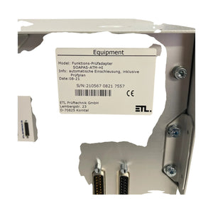 ETL SOAPAS-ATM-HI Prüfmodul Prüftechnik Messtechnik Modul Industrie Einsatz