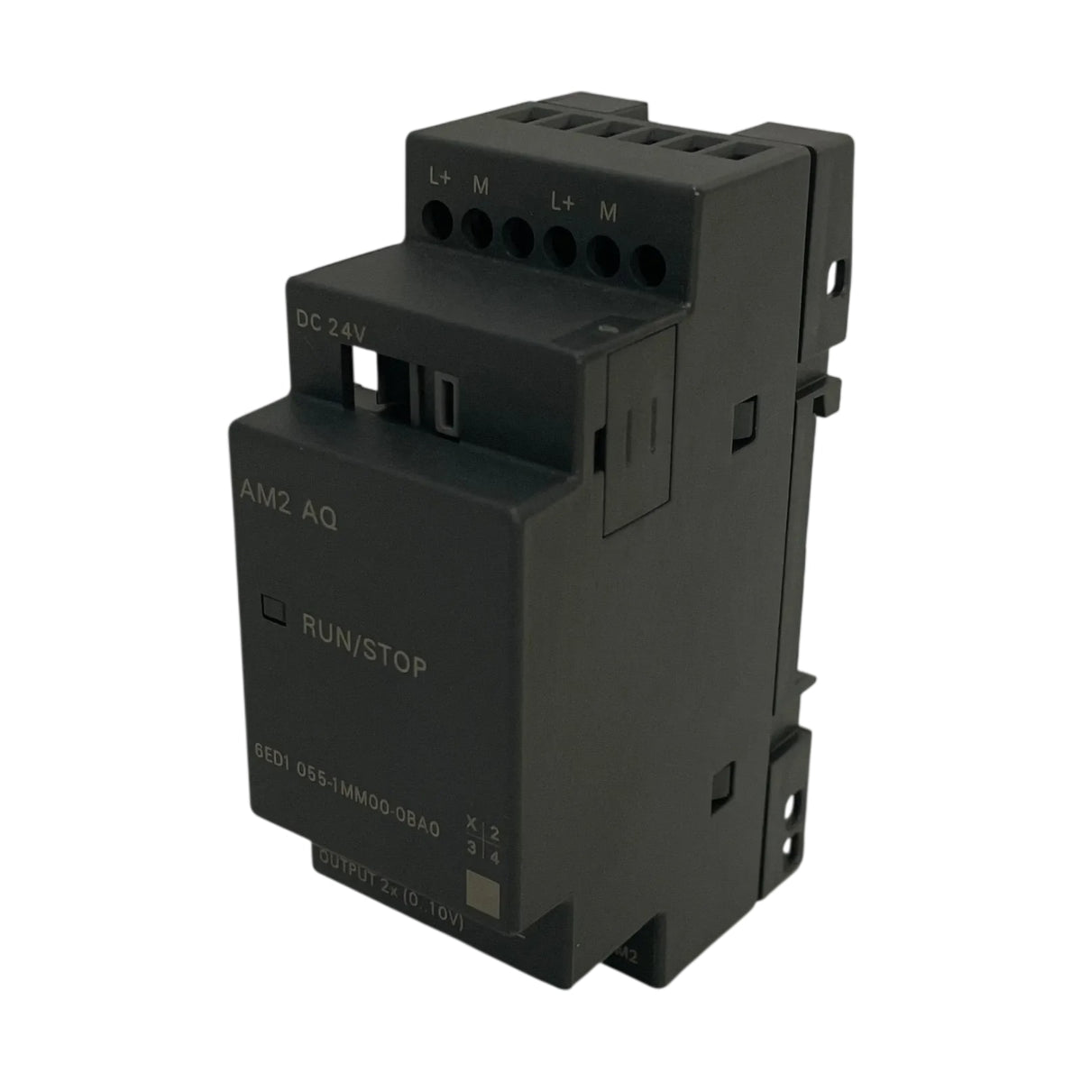 Siemens 6ED1055-1MM00-0BA0 LOGO! AM2 AQ Erweiterungsmodul DC 24V 2AQ 0-10V