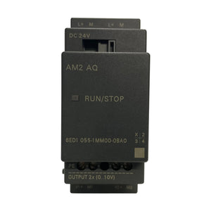 Siemens 6ED1055-1MM00-0BA0 LOGO! AM2 AQ Erweiterungsmodul DC 24V 2AQ 0-10V