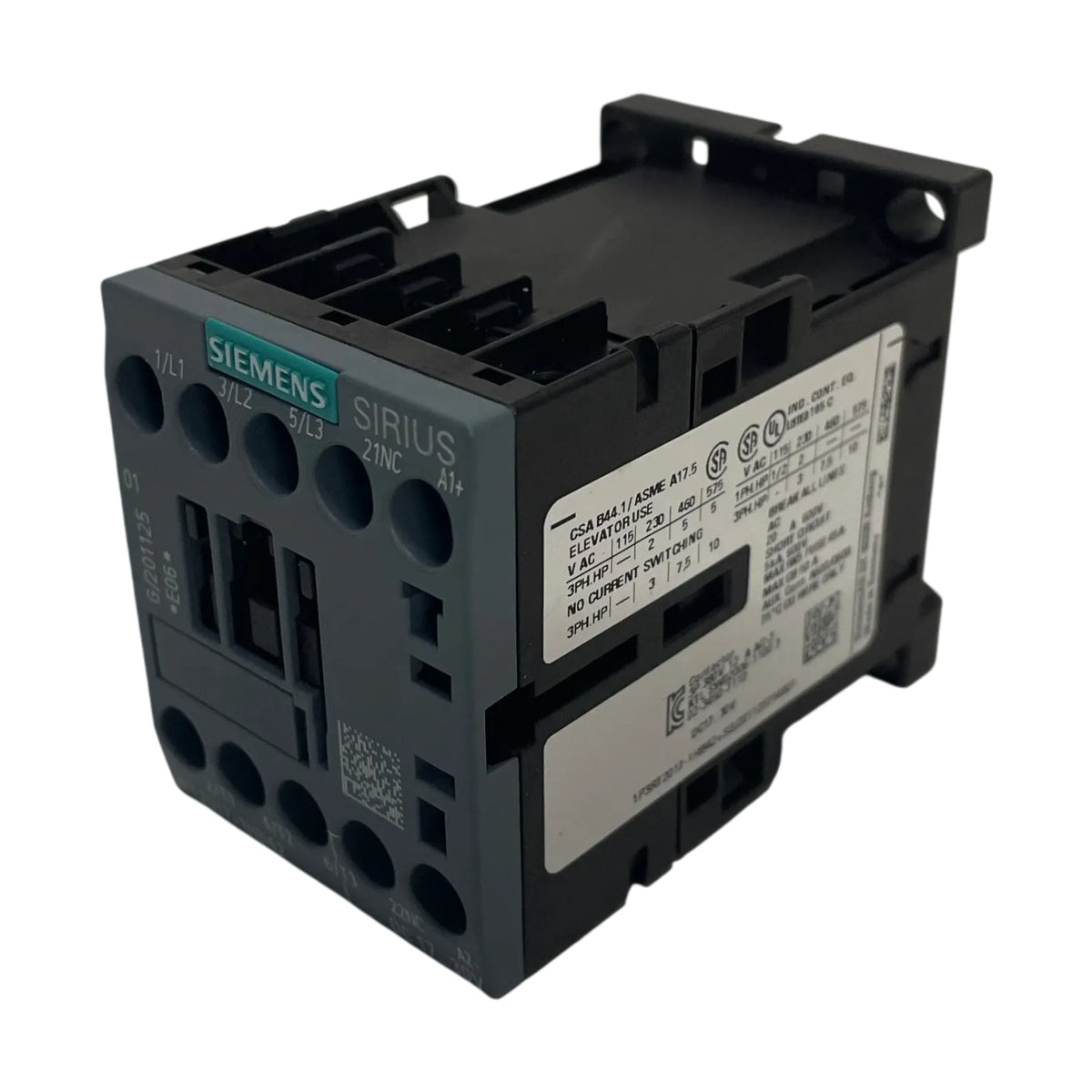 Siemens 3RT2017-1HB42 Kopplungsrelais S00 12A 24VDC 1NC Schraube Ersatzteil