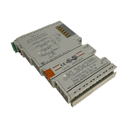Beckhoff KL3042 Busklemme 2-Kanal Analogeingang Strom 0-20mA Ersatzteil Technik