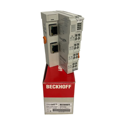 Beckhoff EK1100 EtherCAT Koppler Ethernet 2xRJ45 für Klemmen 24V DC Ersatzteil