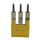 Weidmüller 1608960000 ZQV 4/3 GE Querverbinder für Reihenklemmen VE:58stk