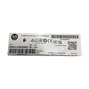 Allen Bradley 5069-L320ERMS2 Compact GuardLogix 5380 Safety SIL2 PLd Controller