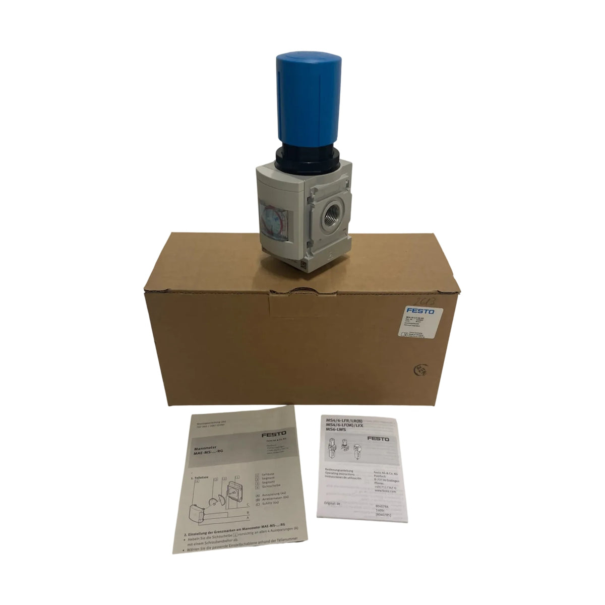 Festo MS6-LR-1/2-D6-RG 527663 Druckregelventil Ersatzteil Technik Einsatz