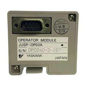 Yaskawa JUSP-OP03A Digital Operator Panel Bedienteil Servopack Sigma Anzeige