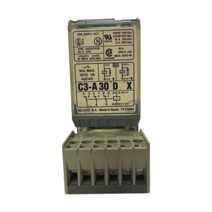 Releco C3-A30DX Universalrelais mit Sockel Relais Schaltschrank Industrie Bau