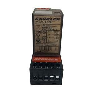 Schrack MT301024 Steckrelais Relais Schaltschrank Industrie Einsatz Ersatzteil