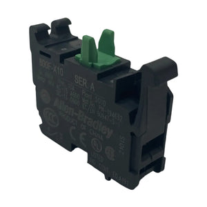 Allen Bradley 800F-X10 Kontaktblock 1 Schließer 22,5mm Schraubanschluss Taster