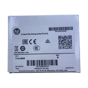 Allen Bradley 1734-IB8S POINT Guard I/O Sicherheitsmodul 8-Punkt Eingangsmodul