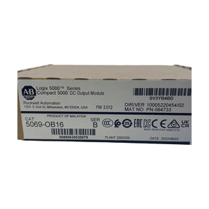 Allen Bradley 5069-OB16 Compact I/O 16 Kanal 24V DC Quellenausgangsmodul SER.B
