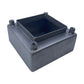 Steeldesign 468020011 Edelstahlgehäuse Tastergehäuse 10x10x6,5 Schaltschrank