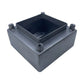 Steeldesign 468020011 Edelstahlgehäuse Tastergehäuse 10x10x6,5 Schaltschrank