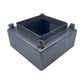 Steeldesign 468020011 Edelstahlgehäuse Tastergehäuse 10x10x6,5 Schaltschrank