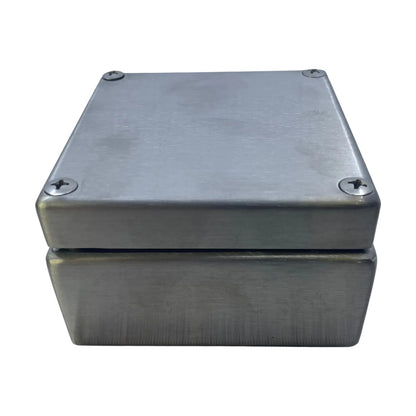 Steeldesign 468020011 Edelstahlgehäuse Tastergehäuse 10x10x6,5 Schaltschrank