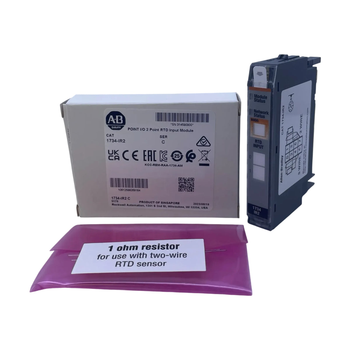 Allen Bradley 1734-IR2 RTD Eingangsmodul 2 Kanal 24V DC POINT I/O SPS Modul