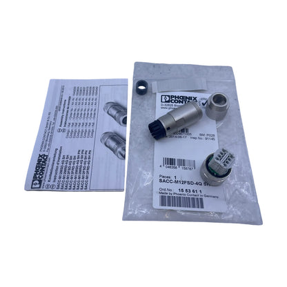 Phoenix Contact SACC-M12FSD-4Q M12 Datenstecker 4-polig Anschlusstechnik Teil