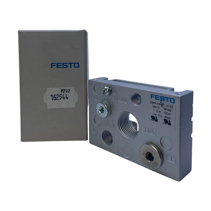 Festo CPV14-EPL-E 162544 Endplatte links Ventilinsel Pneumatik Industrie Teil