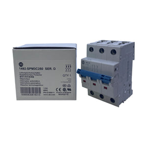 Allen Bradley 1492-SPM3C250 Hilfsleistungsschalter 3-polig C 25A Schaltschrank