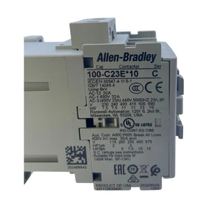 Allen Bradley 100-C23EJ10 IEC Schütz 23A 24V DC Spule 1 Schließer Schaltschrank