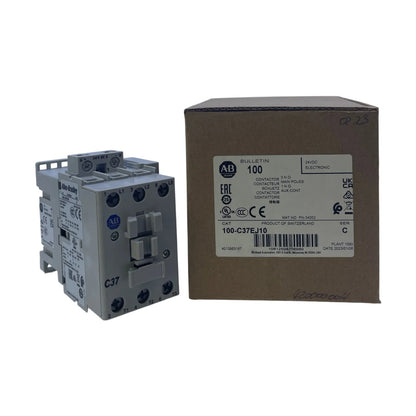 Allen Bradley 100-C37EJ10 IEC Schütz 37A 24V DC Spule 1 Schließer Schaltschrank