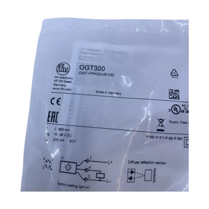 IFM OGT300 OGT-FPKG/US100 Reflexlichttaster Ersatzteil Technik Einsatz Industrie
