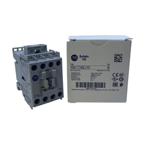 Allen Bradley 100-C16EJ10 IEC Schütz 16A 24V DC Spule 1 Schließer Schaltschrank