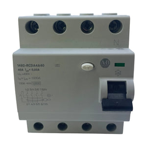 Allen Bradley 1492-RCDA4A40 FI-Schutzschalter 4-polig 30mA 40A Schaltschrank