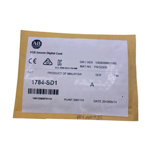 Allen Bradley 1784-SD1 Speicherkarte 1GB SD-Karte ControlLogix CompactLogix