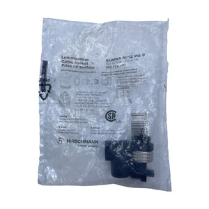 Hirschmann ELWIKA 5012 PG9 933176-100 M12 Kupplungsdose gewinkelt 5-polig