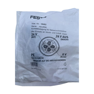 Festo 18493 NTSD-GD-9 Netzanschlussdose Steckdose Ersatzteil Technik Einsatz