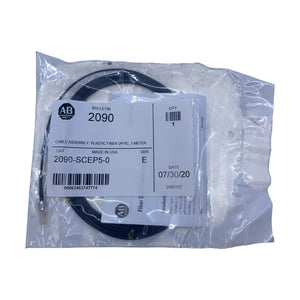 Allen Bradley 2090-SCEP5-0 Sercos Glasfaserkabel 5 m Ersatzteil Technik Einsatz