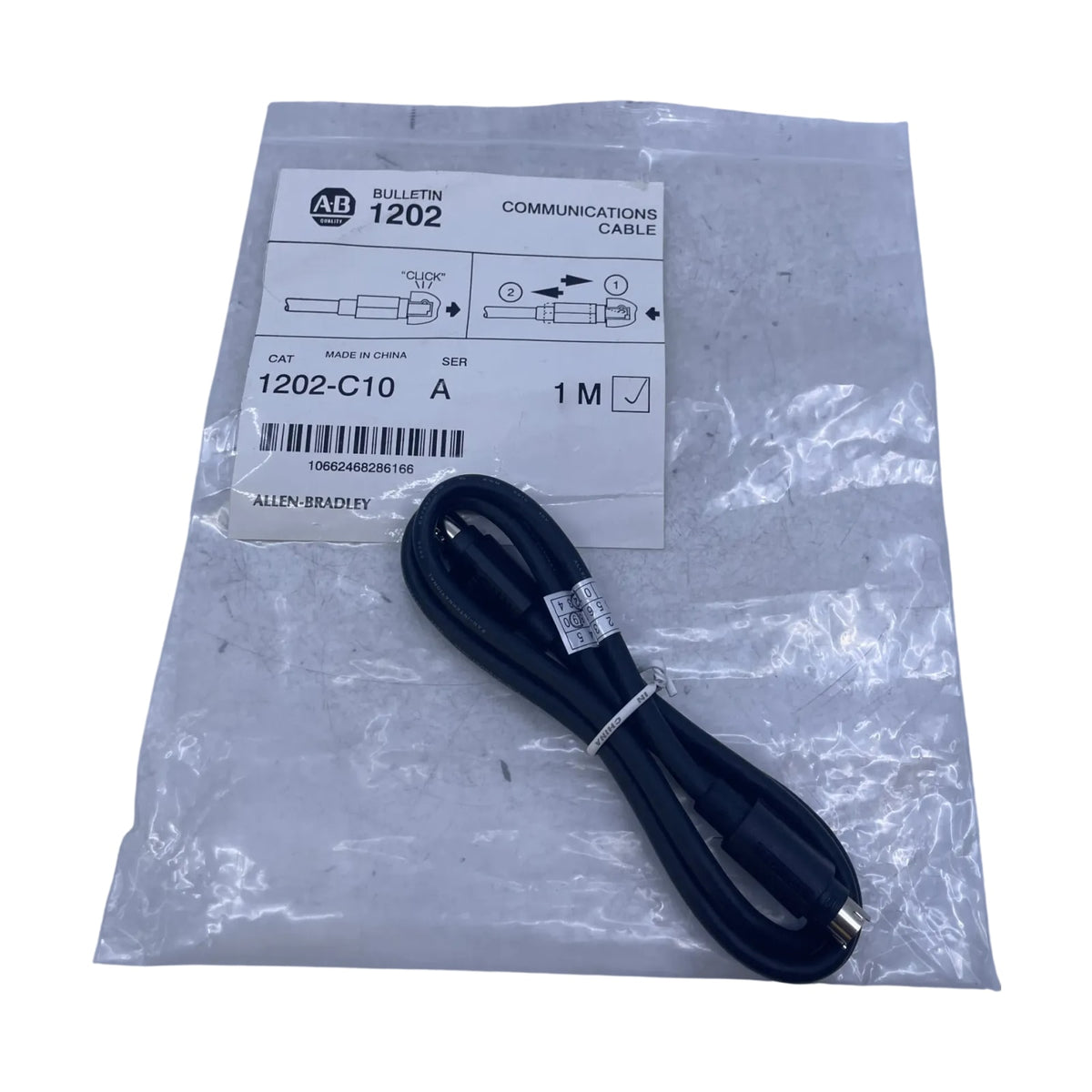 Allen Bradley 1202-C10 Kommunikationskabel 1 m Ser. A Ersatzteil Technik Einsatz