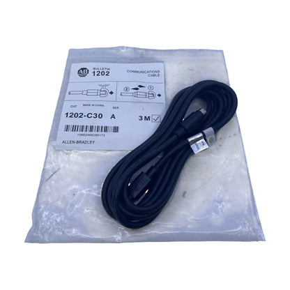 Allen Bradley 1202-C30 Kommunikationskabel 3 m Ser. A Ersatzteil Technik Einsatz