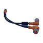 ifm EVC496 Y-Verbindungskabel M12 Stecker / 2x M12 Buchse gewinkelt 0,15 m
