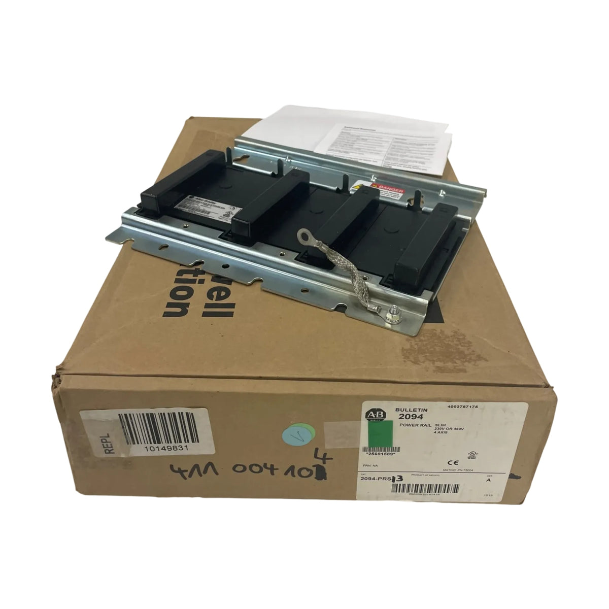 Allen Bradley 2094-PRS3 Kinetix 6000 Slim Power Rail 3 Achsen 230/460V Ser. A
