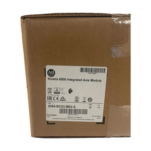Allen Bradley 2094-BC02-M02-S Kinetix 6000 Integrated Axis Modul 15kW 15A STO