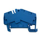 Weidmüller ZDU 4-2/3AN BL 1770860000 Durchgangsklemme 4 mm2 blau 96 Stueck Los