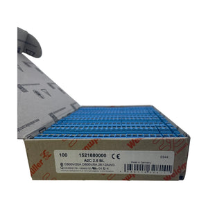 Weidmüller A2C 2.5 BL 1521880000 Durchgangsklemme 2,5 mm2 blau 100 Stueck OVP