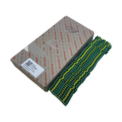 Weidmüller ZPE 2.5/3AN 1608650000 Schutzleiterklemme 3 Anschl. 2,5 mm2 51 Stück
