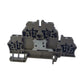 Weidmüller ZDK 2.5V 1689990000 Doppelstock-Reihenklemme 2,5 mm2 Zugfeder 41 St