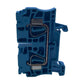 Weidmüller ZDU 4 BL 1632060000 Durchgangsklemme 4 mm2 blau Zugfeder 92 Stück Los
