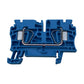 Weidmüller ZDU 4 BL 1632060000 Durchgangsklemme 4 mm2 blau Zugfeder 92 Stück Los