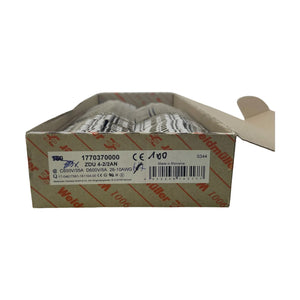 Weidmüller ZDU 4-2/2AN 1770370000 Durchgangsklemme 4 mm2 Zugfeder 80 Stück OVP