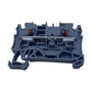 Wago 2204-1201 TOPJOB S Durchgangsklemme 2-Leiter 6 mm2 grau Reihenklemme 17 St