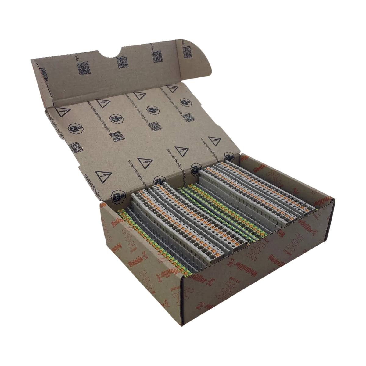 Weidmüller A2T 2.5 FT-PE 1547640000 Schutzleiter-Reihenklemme 2,5 mm2 50 Stueck